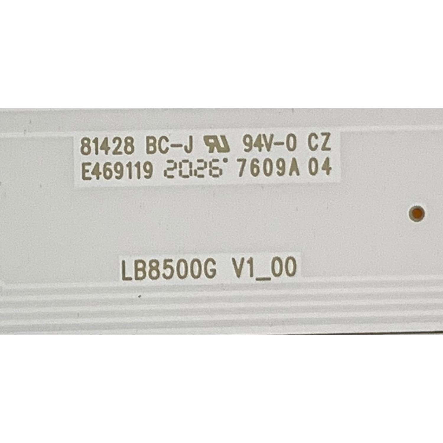 KIT DE LED'S PARA TV SONY ( 26 PZ ) / NUMERO DE PARTE LB8500G V0_00 / LB8500G V1_00 / PANEL YD9S085DTU01 / MODELO XBR-85X950H - Imagen 3