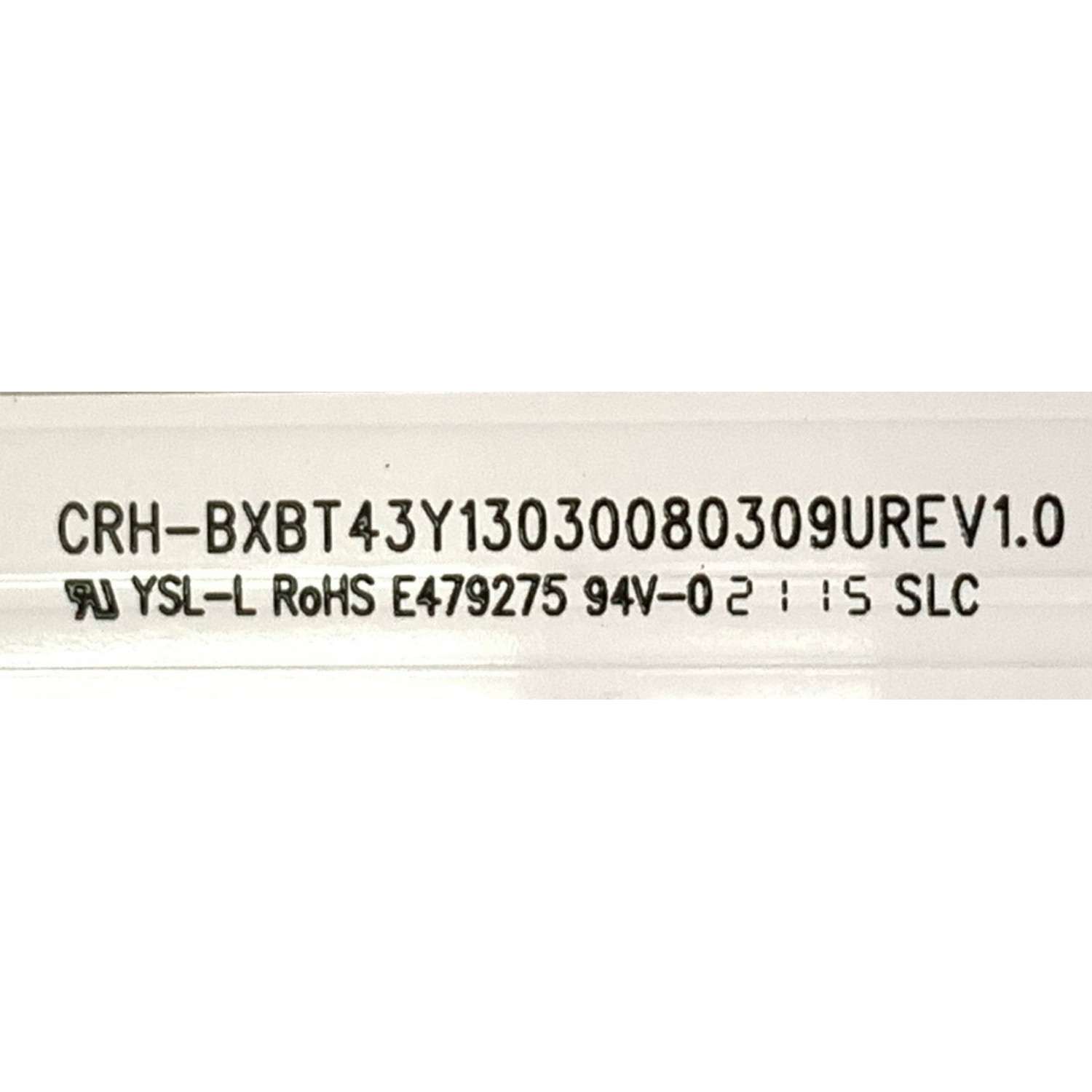 KIT DE LED'S PARA TV HISENSE ((3 PIEZAS)) / NUMERO DE PARTE CRH-BXBT43Y13030080309UREV1.0 / HD425Y1U71-T0L2+2020092801+SVH430AG9 / 26241700 / 1252536 / PANEL HD425Y1U71-T0L2 / DISPLAY HV430QUB-F70 / MODELOS 43A6H / 43A6G / 43A68G / 43A6GX3 / 43C350KU - Imagen 3