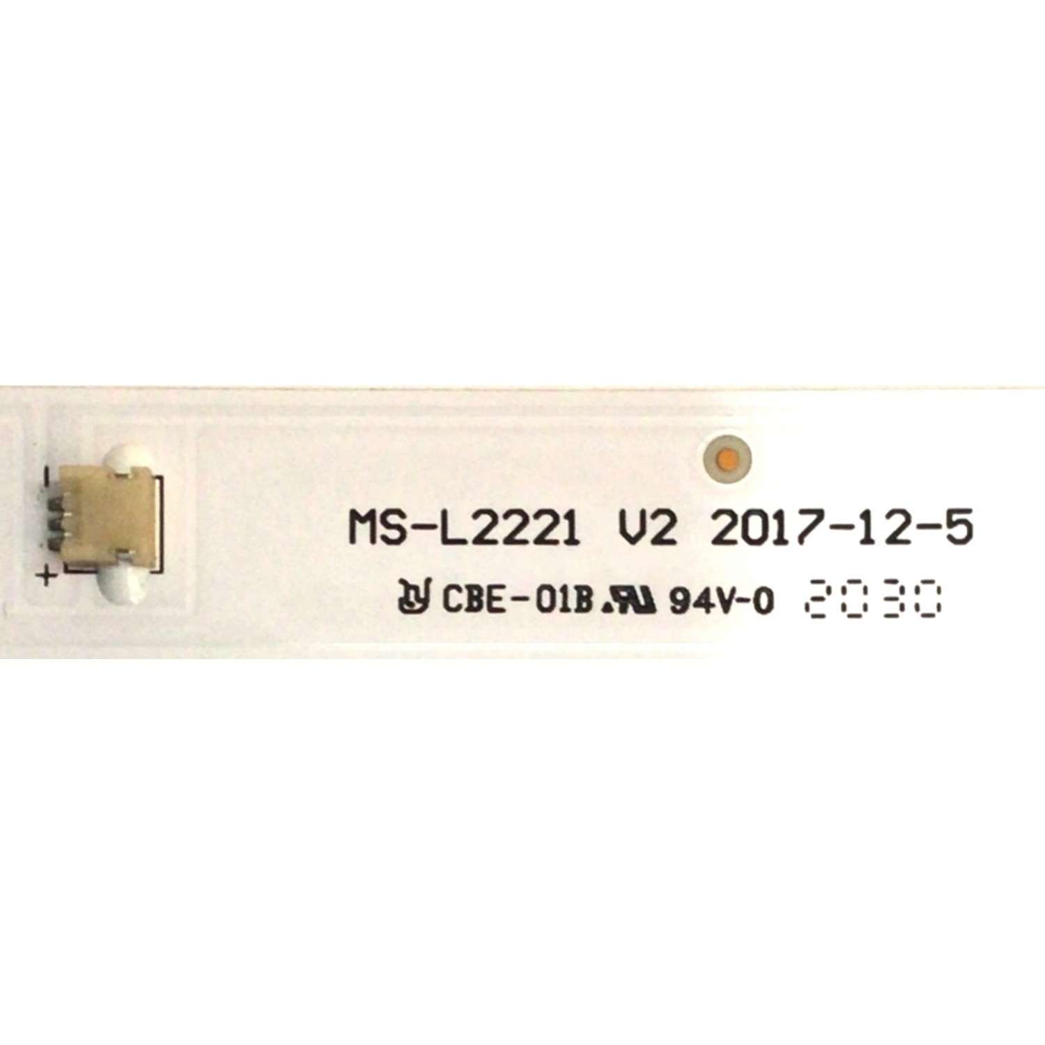 KIT DE LED'S PARA TV SCEPTRE (5 PIEZAS) / NUMERO DE PARTE MS-L2221 V2 / MS-L2221 / 1.17.01.0000010-000 / E78030 / PANEL DXCV500U1-T01-V03 / DISPLAY CC500PV7D VER.02 / MODELOS W50 TBTV58HA / W50 U515CV-UMKR / W50 U515CV-UMS / W50 U515CV-U - Imagen 3