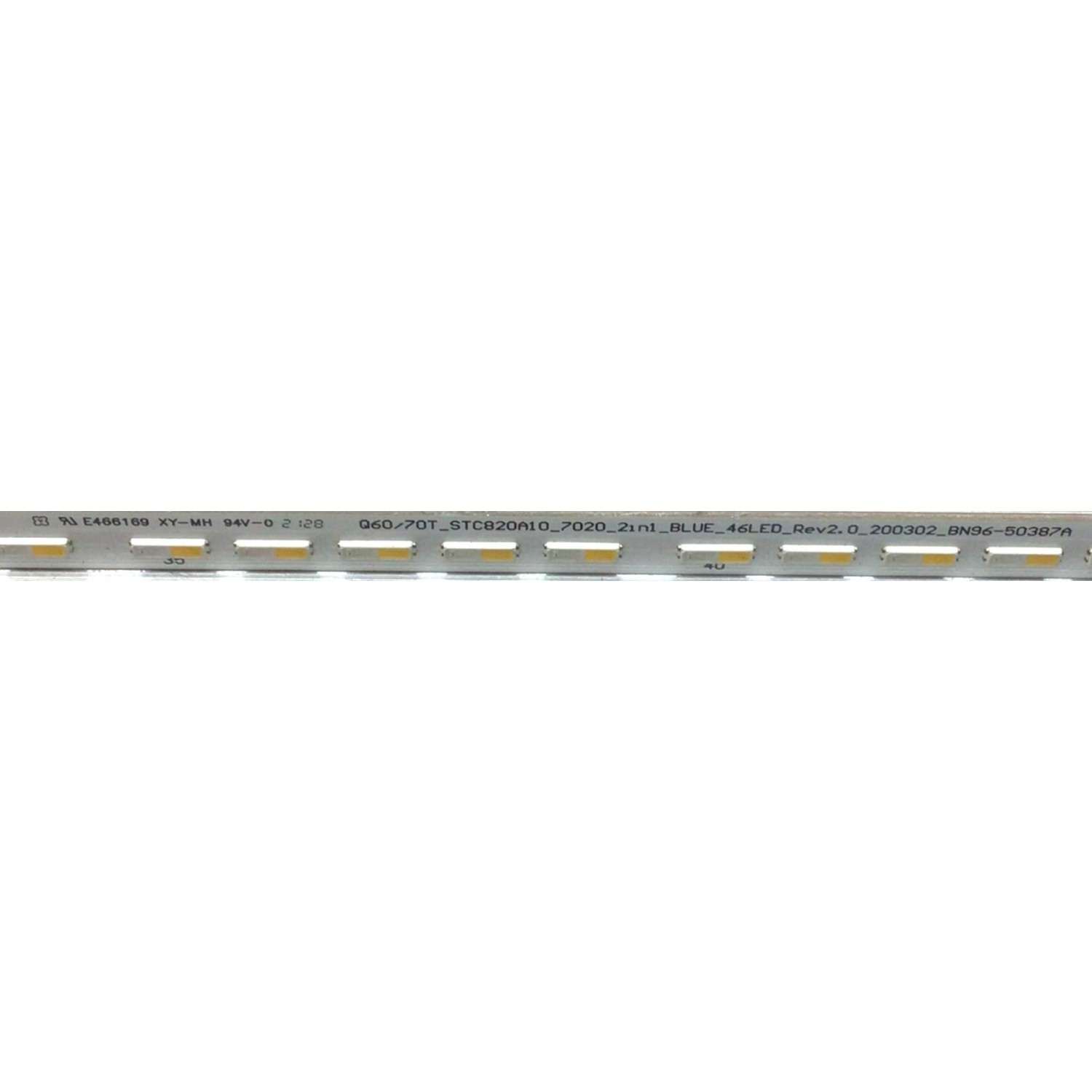 LED PARA TV SAMSUNG QLED / NUMERO DE PARTE BN96-50387A / BN61-16159A / Q7060T / LM41-00861A / L1_Q7060T_H2_DUM_S46(1)_R1.3_TC9_100_LM41-00861A / PANEL CY-RT082FGLV2H / MODELOS QN82Q7 / QN82Q6 / QN82Q6DTAFXZA / QN82Q70TAFXZA / ((MEDIDAS 1.80M X 20CM)) - Imagen 2