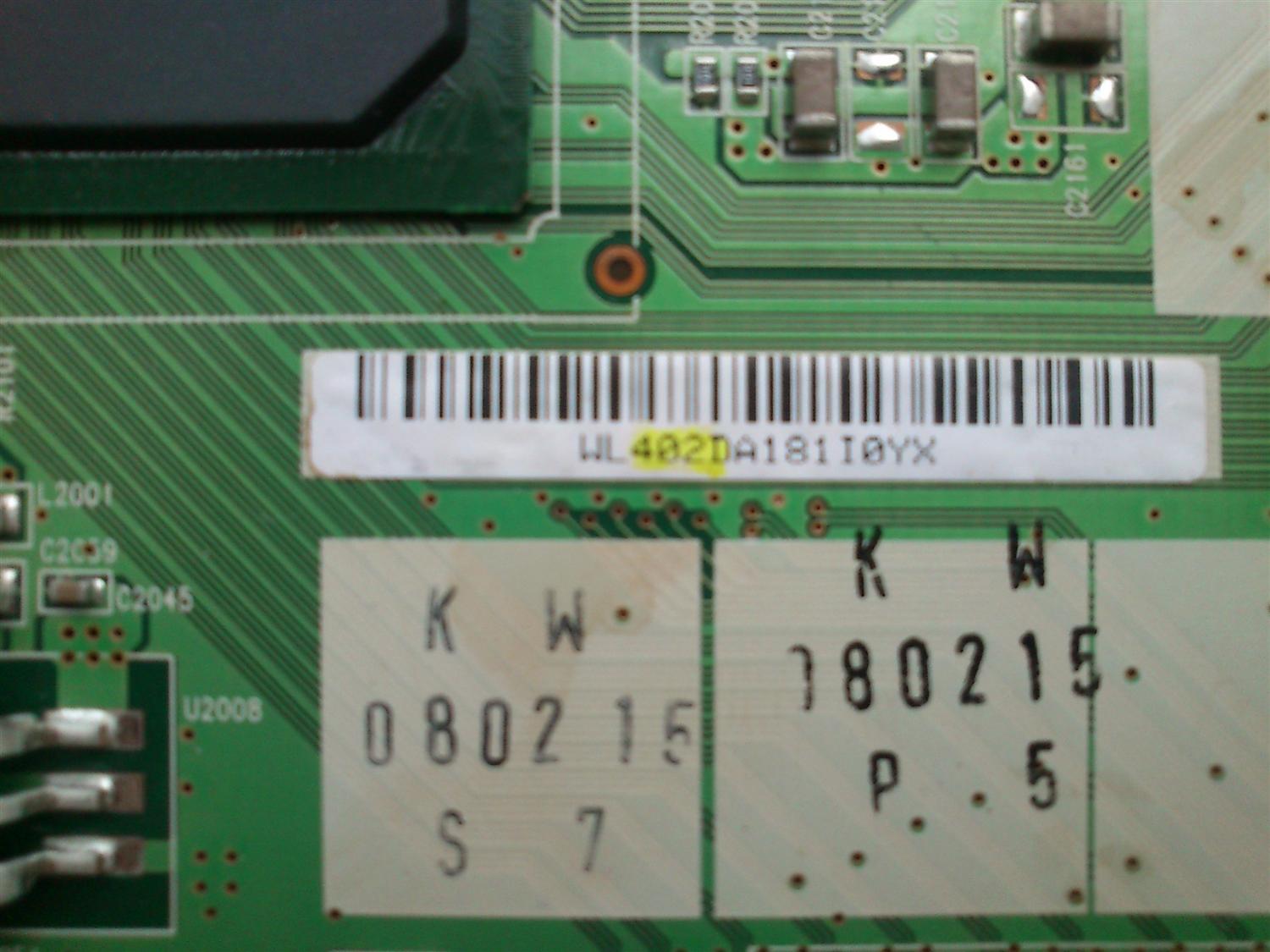 MAIN LOGICA VIZIO 0940-0000-2220 MODELO VP50HDTV20A - Imagen 3
